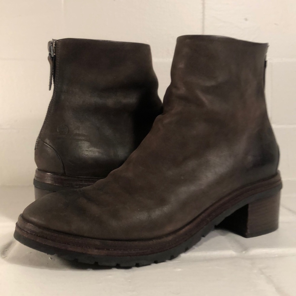 Marsell Listo Boots Dark Brown Leather